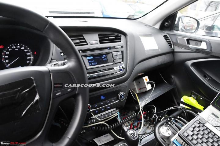 Interiors of Next-gen Hyundai i20 spied 