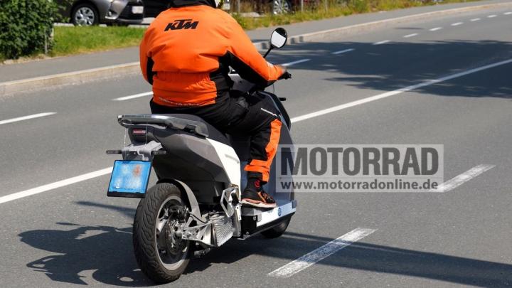 KTM electric scooter spied testing for the 1st time | Team-BHP