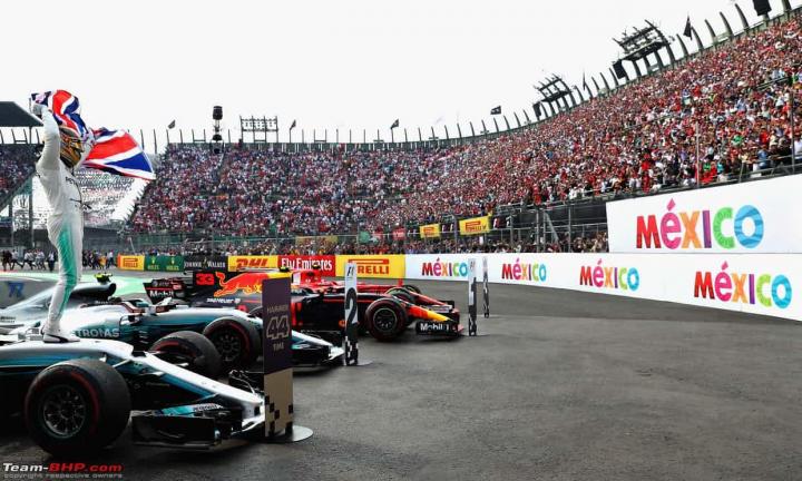 Formula 1: Hamilton wins the championship title at Mexico 