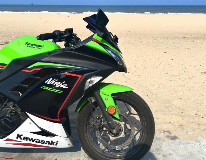 Life with my Kawasaki Ninja 300: Ownership updates at 8000 kms | Team-BHP