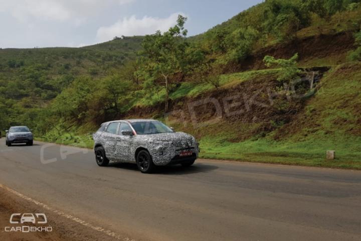 Production-spec Tata H5X test mule spotted testing 