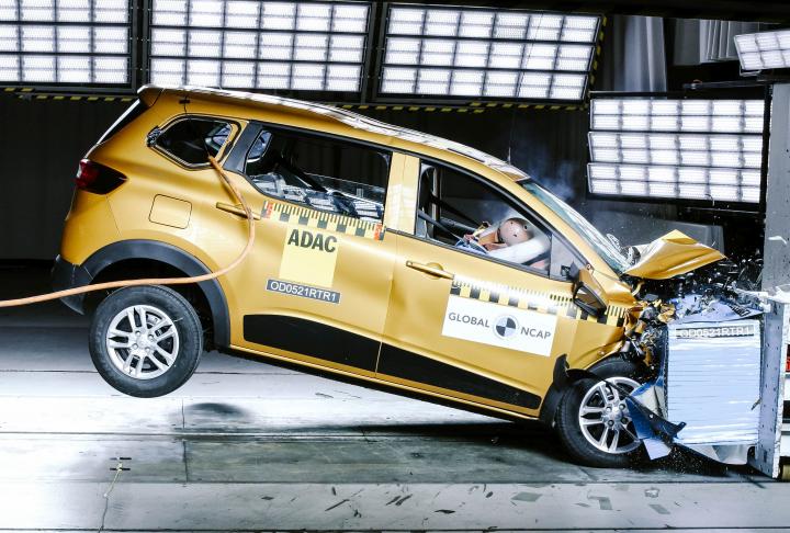 Africa-spec Renault Triber awarded 2 stars by Global NCAP 