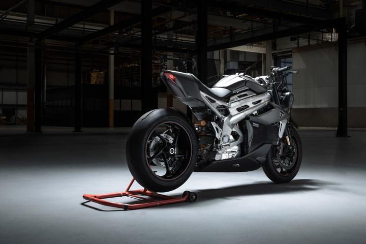 Triumph TE-1 electric motorcycle prototype revealed 