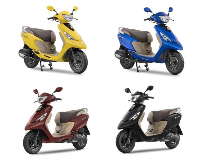 TVS Scooty Zest 110 Matte series launched, gets 4 new colours 