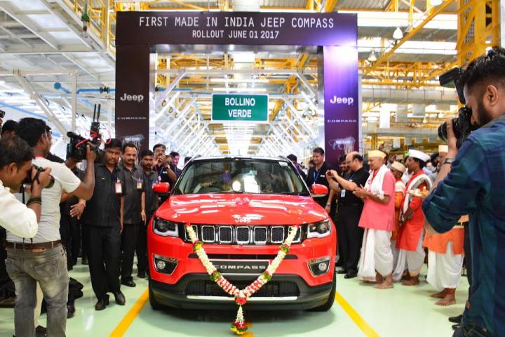 Jeep Compass: Production commences in India, launch in August 