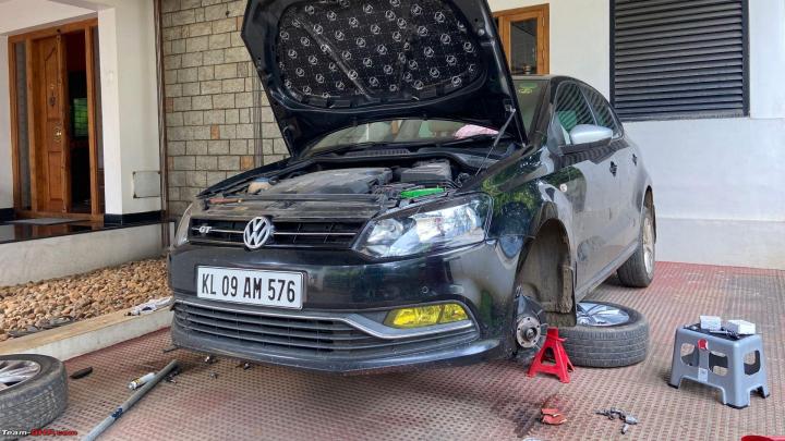 DIY: Servicing the front brakes on my Volkswagen Polo GT | Team-BHP