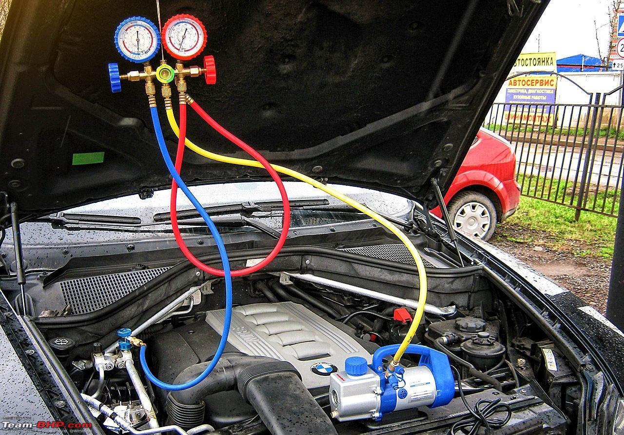 Car AC recharge: a DIY guide Team-BHP