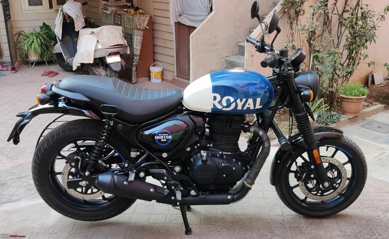 Royal Enfield Hunter 350 ownership review: Good & bad after 1500 km |  Team-BHP