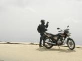 Darjeeling on a motorcycle