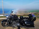 California on a Harley