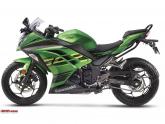 On the 2023 Kawasaki Ninja 300