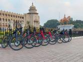 8 Cyclists ride to Vidhana Soudha