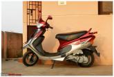 TVS Scooty Pep+, 7 years