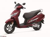 On the Honda Activa BS-VI