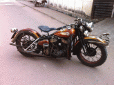 My '42 Harley Davidson WLA 750cc V Twin