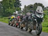 6 big bikes on an 1,800 km ride