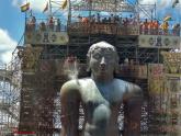 The 57-foot Bahubali Statue