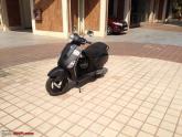 DIY: Vespa in Matte Black!