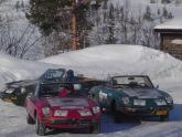 North Pole with Alfa Romeos!