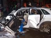 Crazy Audi Q3 crash in B'lore