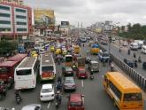 Bangalore traffic time drops…