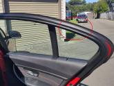 Failing door rubber seal on BMW