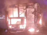 25 people die in burning bus!