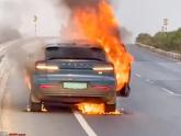 Volvo C40 Recharge EV caught fire