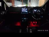 Your car's interior at night