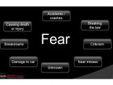 FEAR is essential while driving