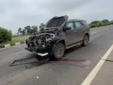 Major accident in a Fortuner