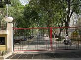 Colonies fence off public roads!