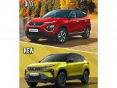 Tata Harrier Facelift: Old vs New