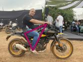Checking out the RE Himalayan 450