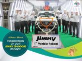5-door Jimny production begins
