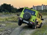 To an off-road event for Jimny