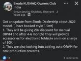 Skoda's weird damage control...