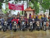 Big group ride in North-East