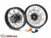 KTM introduces spoked wheels