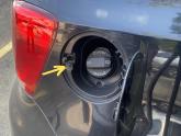 Polo emergency fuel flap release