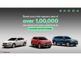 Skoda sells 100,000 cars in 2 yrs