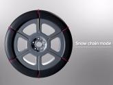 Hyundai's snow-chain tyres