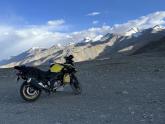 Ladakh - Wife, Suzuki V-Strom & I