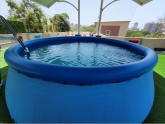 Swimming pool on my terrace