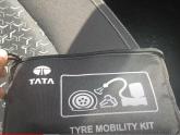 Tiago gets a tyre repair kit