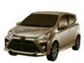 Toyota Agya hatchback in India