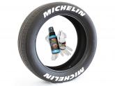 Add-on stickers for car tyres