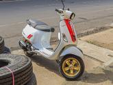Loving a Vespa with gold rims