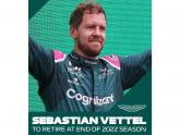Vettel announces his retirement